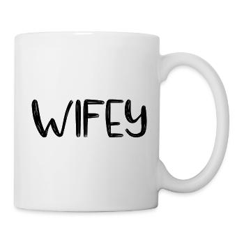 Épouse - Mug blanc - blanc - Droite