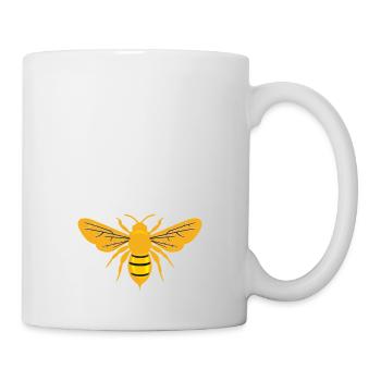 Papa Beekeeper - Tasse - Weiß - Rechts