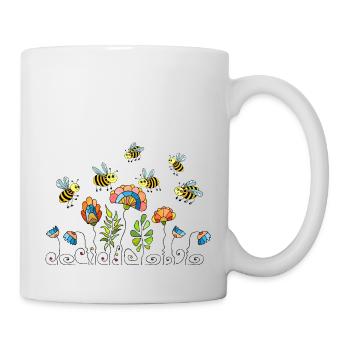 Insekten - Tasse - Weiß - Rechts