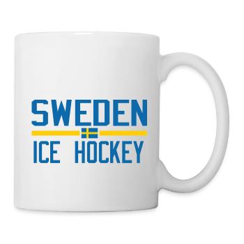 Schweden Eishockey - Tasse - Weiß - Rechts