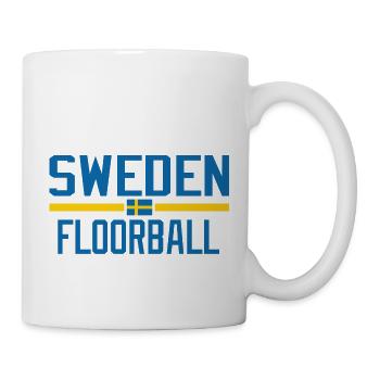 Schweden Unihockey - Tasse - Weiß - Rechts