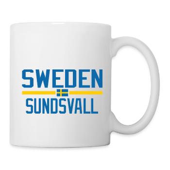 Schweden Sundsvall - Tasse - Weiß - Rechts