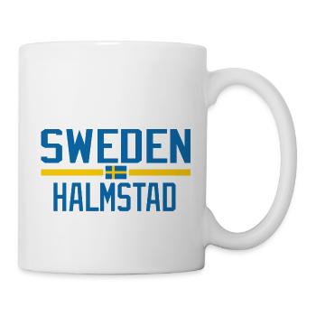 Sweden Halmstad - Mug - white - Right
