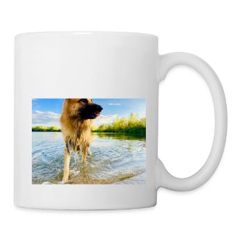 Altdeutscher Schäferhund - Tasse - Weiß - Rechts