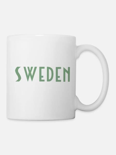 Schweden - Tasse - Weiß
