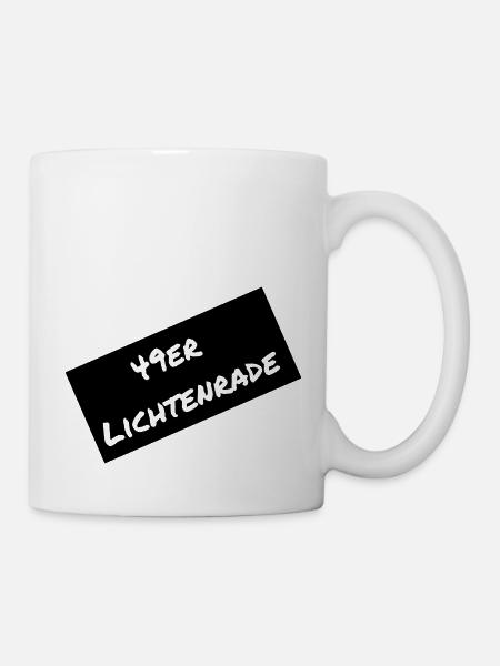 49er lichtenrade blacky - Tasse - Weiß