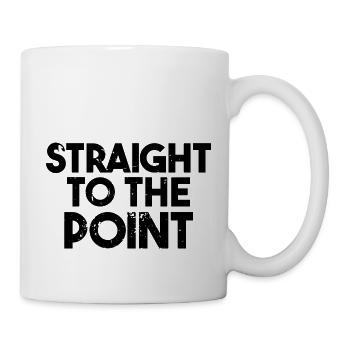 Straight to the Point - Mug - white - Right