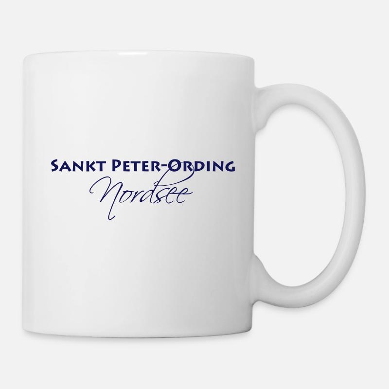 Sankt Peter-Ording - Tasse - Weiß