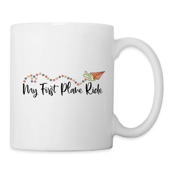 My First Plane Ride 30 - Tasse - Weiß - Rechts