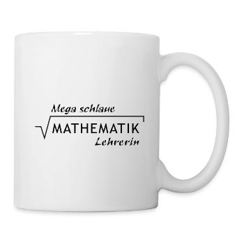 Mathe Lehrerin - Tasse - Weiß - Rechts