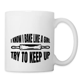 Bakery Confectionery Mrs. Baking Bakery Confectioner - Mug - white - Right