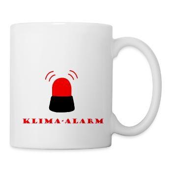 Klima Alarm - No Planet B - Tasse - Weiß - Rechts