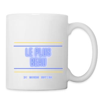 Le plus beau - Mug blanc - blanc - Droite
