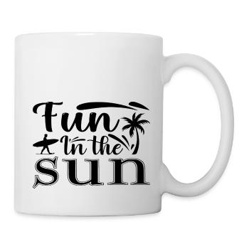 Fun in the Sun - Tasse - Weiß - Rechts