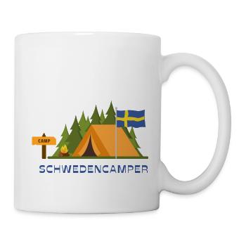 Schwedencamper - Tasse - Weiß - Rechts