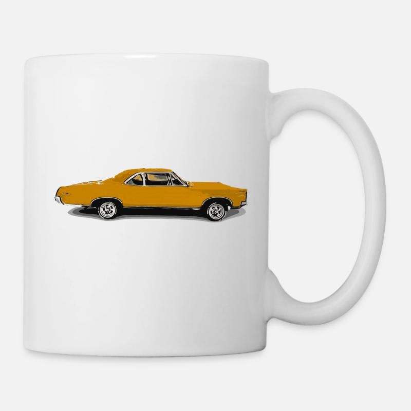 Auto - Tasse - Weiß