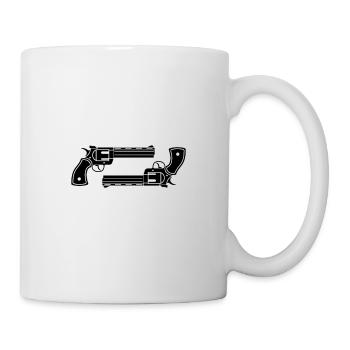 Shooting Club Shooting Sports Sports Shooter Revolver - Mug - white - Right