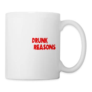 Je suis sûr que Drunk Me avait ses raisons 19 - Mug blanc - blanc - Droite
