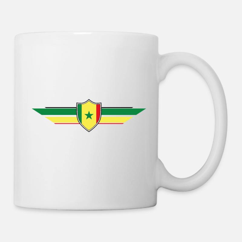 Coupe du Monde des Supporters du Sénégal - Mug blanc - blanc