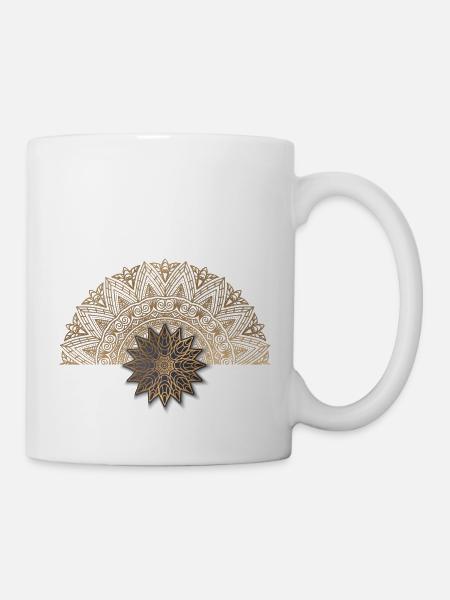 Cercle d’or de luxe - Mug blanc - blanc