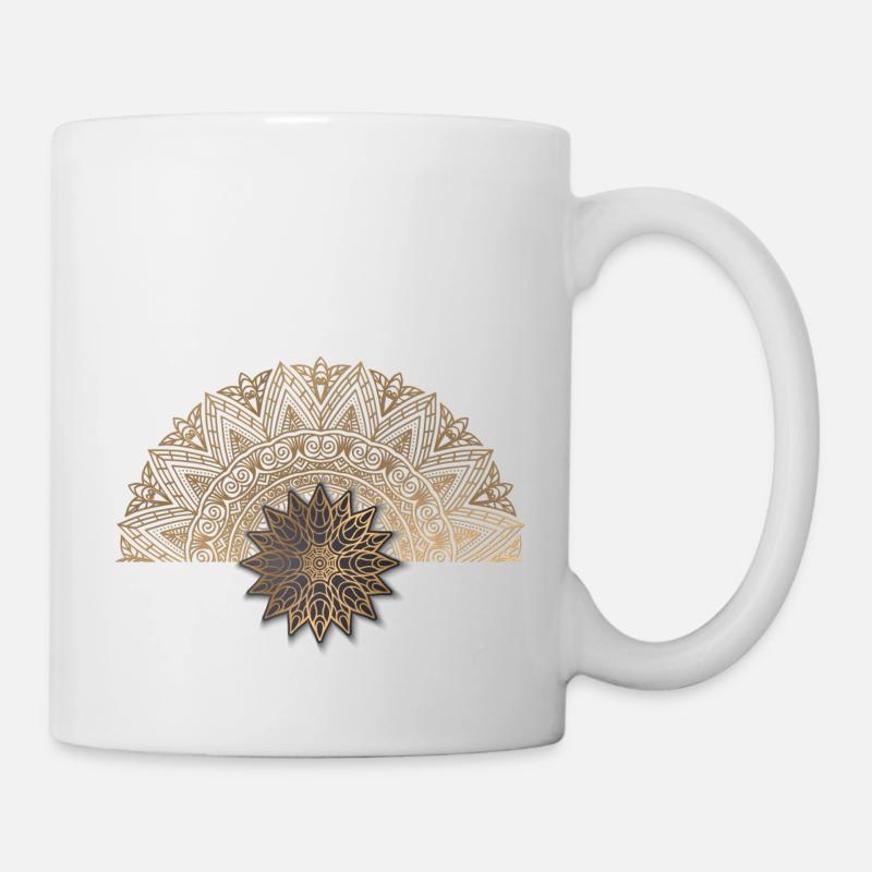 Cercle d’or de luxe - Mug blanc - blanc