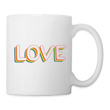 Love Rainbow - Mug - white - Right