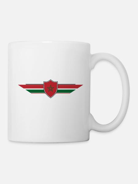 Marokko Fan Weltmeisterschaft - Tasse - Weiß