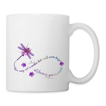 Alzheimer's Disease Brain Forgotten Forgetful - Mug - white - Right