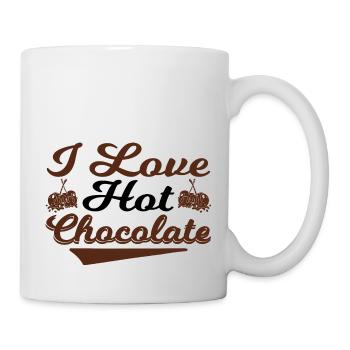 I love Hot Chocolate - Mug - white - Right