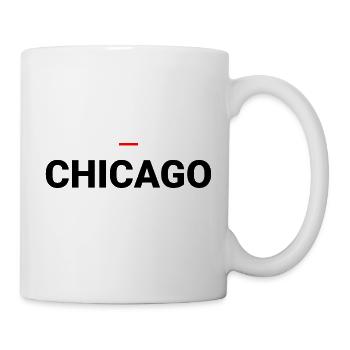 CHICAGO - Mug blanc - blanc - Droite