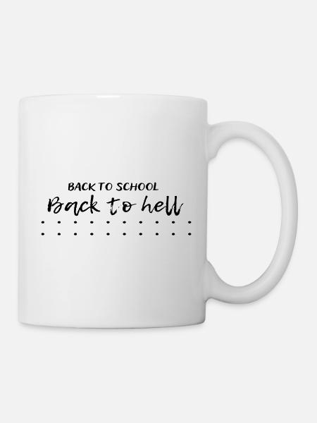 Back to school - Mug - white
