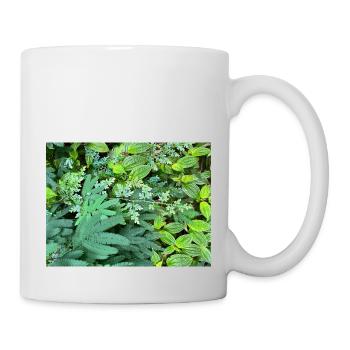 Tropical Plant Arrangement - Tasse - Weiß - Rechts