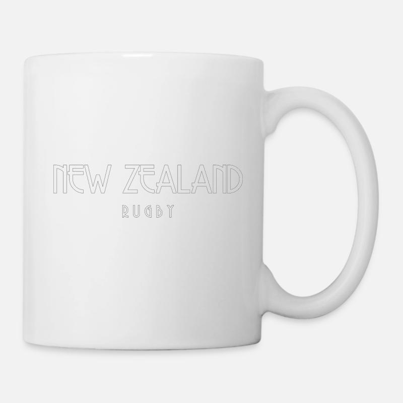 Neuseeland Rugby Geschenkidee - Tasse - Weiß