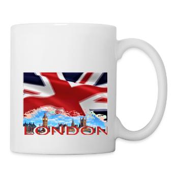 Londres - Mug blanc - blanc - Droite