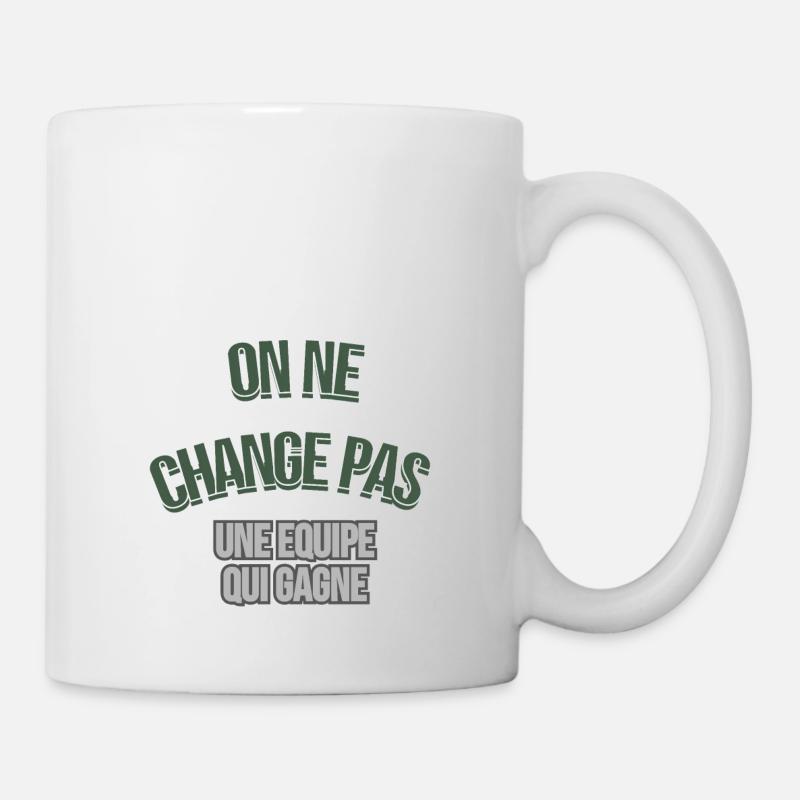 Equipe / Team - Mug blanc - blanc