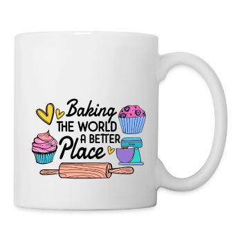 Baking Baker Baker Bakery Confectionery Cake - Mug - white - Right
