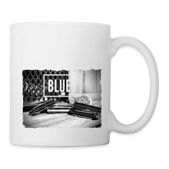 Blues harmonica pour harmoniciste - Mug blanc - blanc - Droite