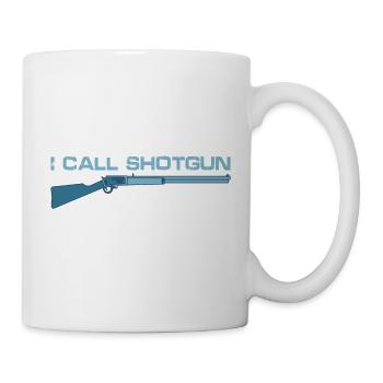 I Call Shotgun 12 - Mug - white - Right