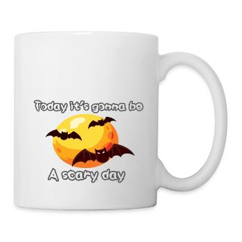 Halloween - Bats humour - Mug blanc - blanc - Droite
