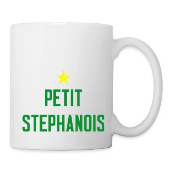 petit stephanois st etienne bébé enfant supporter - Mug blanc - blanc - Droite