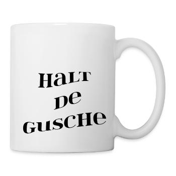 Gusche - Tasse - Weiß - Rechts