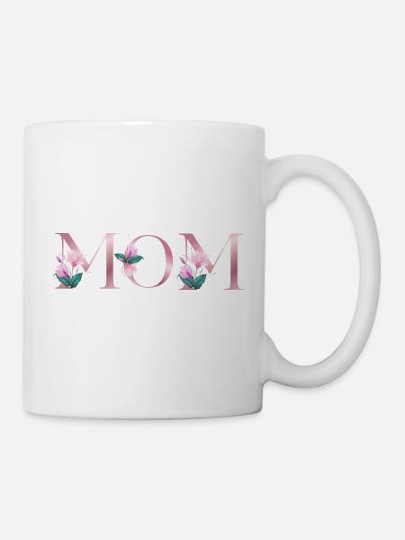 Mom - Tasse - Weiß