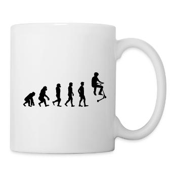 Stunt Scooter Freestyle Scootering Evolution - Mug blanc - blanc - Droite