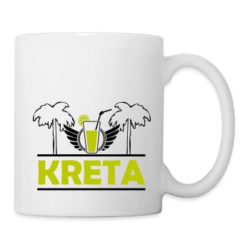 Kreta - Tasse - Weiß - Rechts