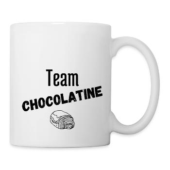 Team chocolatine - Mug blanc - blanc - Droite