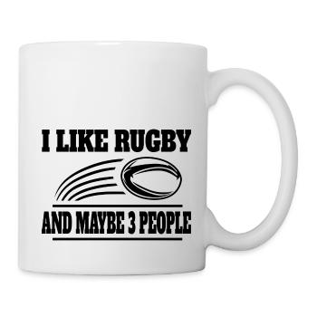Rugby Rugby Player Rugby Team Rugby Coach Gift - Mug - white - Right