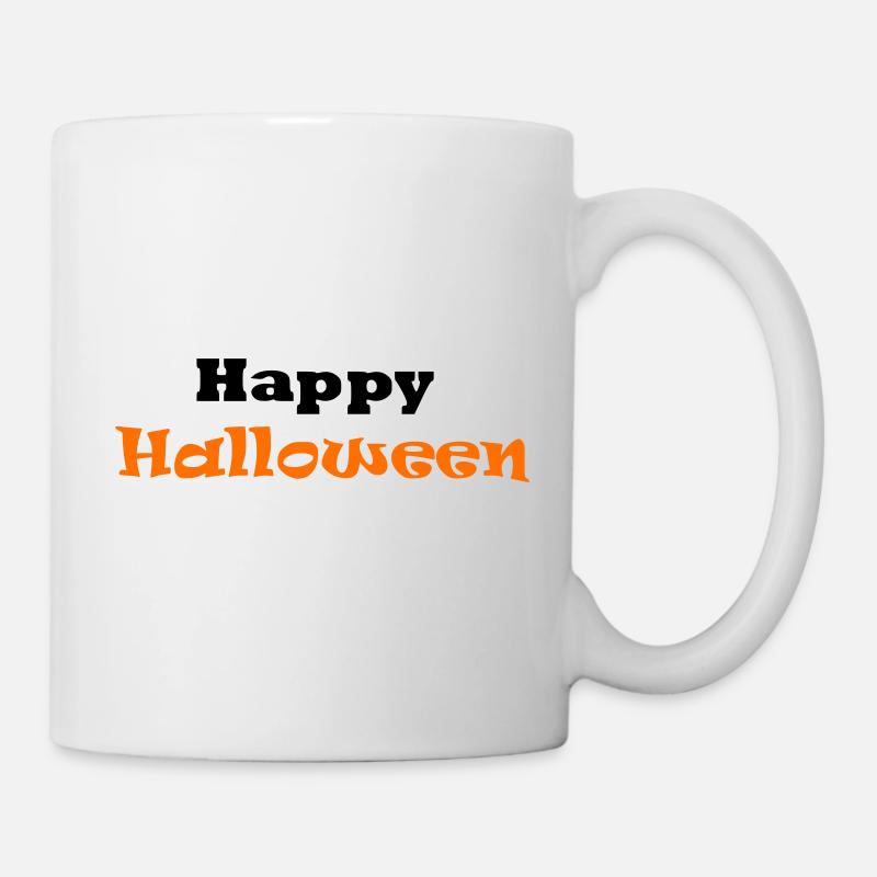 Happy Halloween - Tasse - Weiß