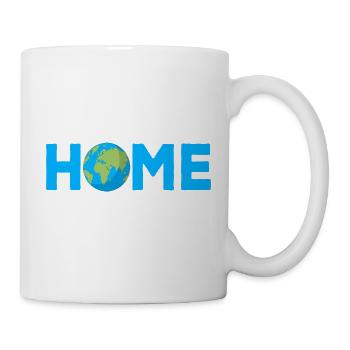 Earth HOME - Heimat Erde - Mug - white - Right