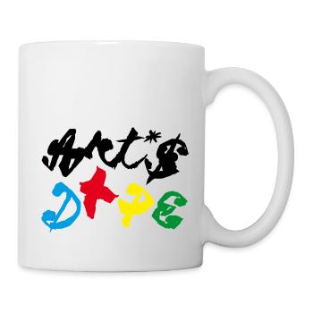 I LOVE ARTS - Mug blanc - blanc - Droite