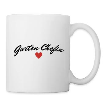 Garten Chefin Hobbygärtnerin Gärtnern - Tasse - Weiß - Rechts